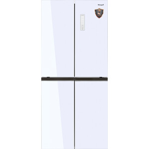 Холодильник Weissgauff WCD 486 NFW белый (трехкамерный)