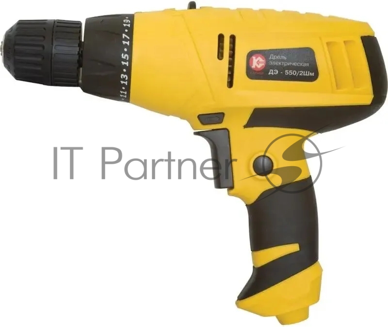 Дрель ДЭ-550/2ШМ. 500Вт, 900об/мин, 1.3кг