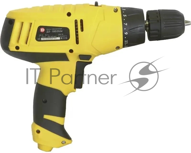 Дрель ДЭ-550/2ШМ. 500Вт, 900об/мин, 1.3кг