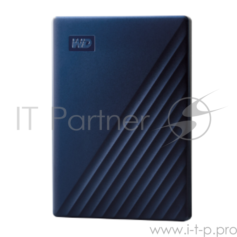 Накопитель на жестком магнитном диске WD Внешний жёсткий диск WD My Passport for Mac WDBA2F0050BBL-WESN 5TB 2,5 USB 2.0/USB 3.2 (Gen 1) blue (D8B)