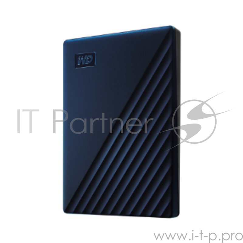 Накопитель на жестком магнитном диске WD Внешний жёсткий диск WD My Passport for Mac WDBA2F0050BBL-WESN 5TB 2,5 USB 2.0/USB 3.2 (Gen 1) blue (D8B)