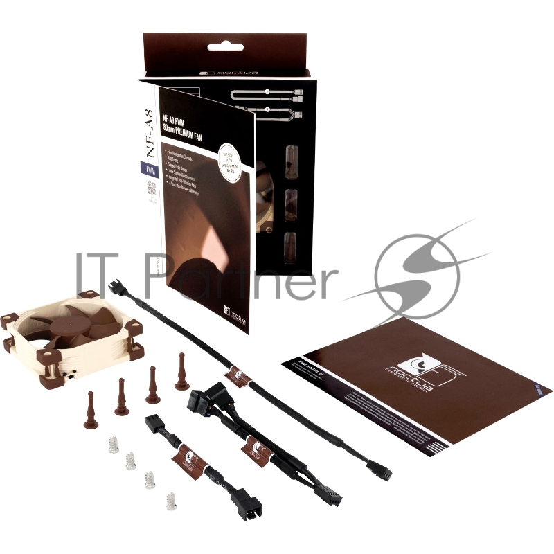 80 mm | Noctua NF-A8 PWM, 1750-2200rpm, 17.7dBa, 4-pin