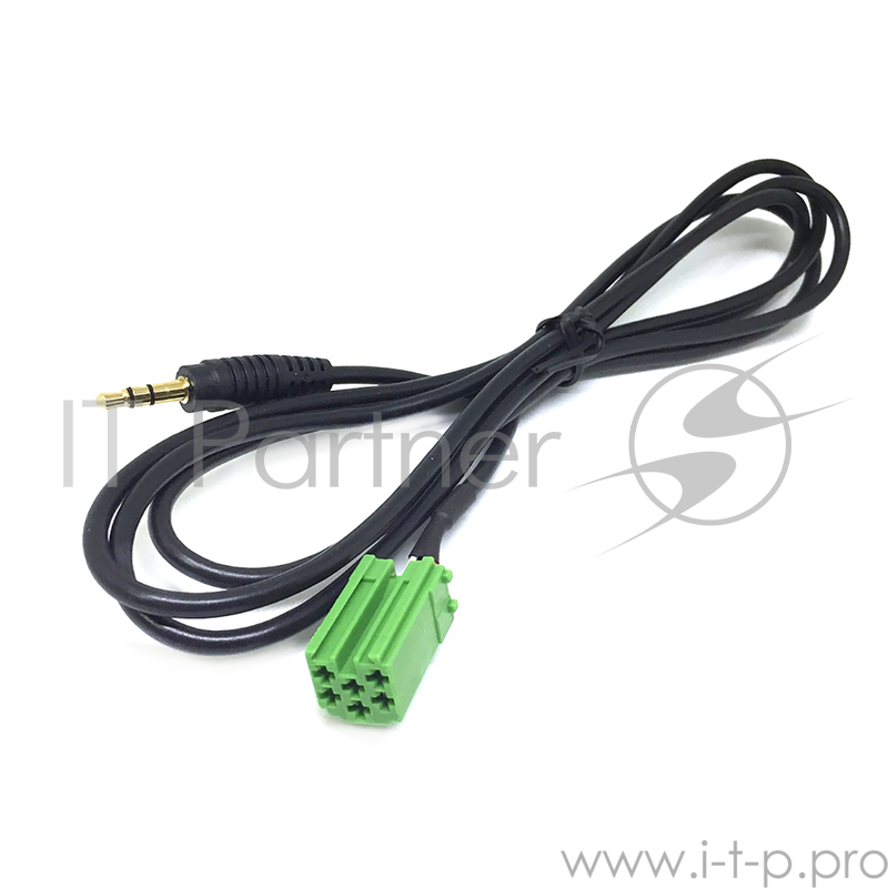 Кабель Espada AUX40901 AUX to 3,5mm audio 1,5м для Renault, Clio, Espace, Kangoo, Laguna, Megane, Scenic, Trafic, Twingo
