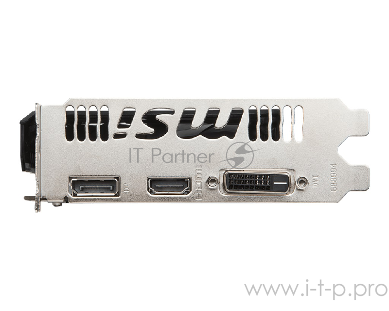 Видеокарта MSI Radeon RX550 AERO ITX OC 2Gb GDDR5 128bit DP, DVI-D, HDMI (RX 550 AERO ITX 2G OC) RTL