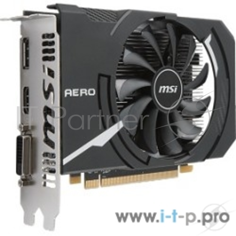 Видеокарта MSI Radeon RX550 AERO ITX OC 2Gb GDDR5 128bit DP, DVI-D, HDMI (RX 550 AERO ITX 2G OC) RTL