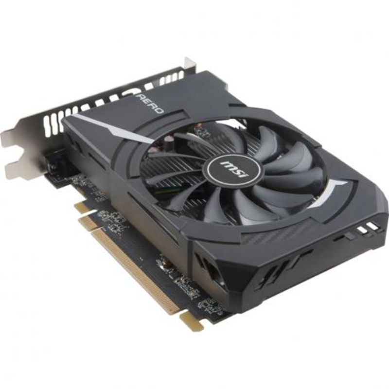 Видеокарта MSI Radeon RX550 AERO ITX OC 2Gb GDDR5 128bit DP, DVI-D, HDMI (RX 550 AERO ITX 2G OC) RTL