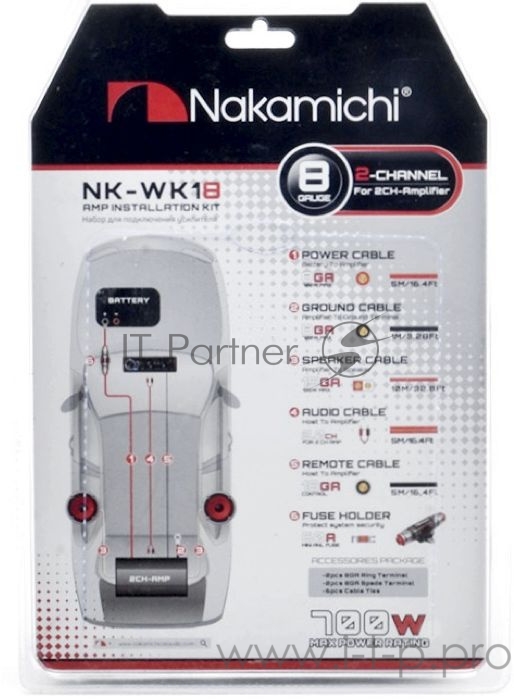 Установочный комплект Nakamichi NAK-NK-WK18 2ch