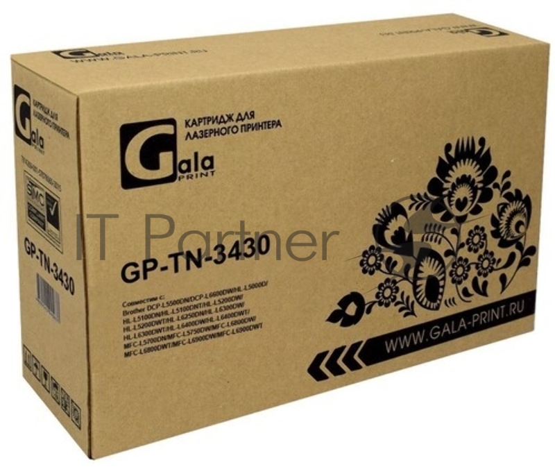 Картридж GP-TN-3430 для принтеров Brother DCP-L5500DN/DCP-L6600DW/HL-L50