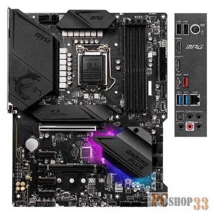 Материнская плата Z490 S1200 ATX MPG Z490 GAMING PLUS MSI