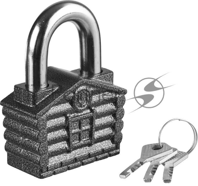 Замок навесной, дисковый механизм секрета, ВС2-34