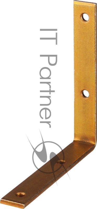 Уголок мебельный узкий УМ-5.0, 150х150х25 х 5мм, желтый цинк, ЗУБР