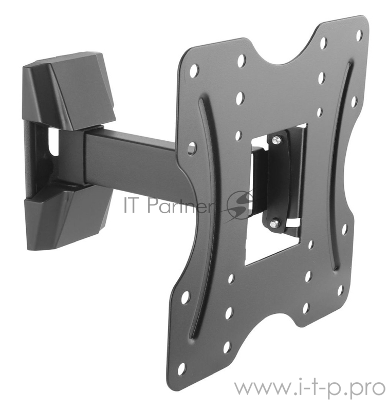 Кронштейн для телевизора Ultramounts UM 897 черный 23-42 макс.30кг настенный поворотно-выдвижной и наклонный