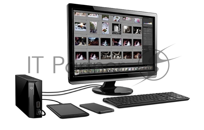 Носитель информации Seagate Portable HDD 8Tb Backup Plus Hub STEL8000200 {USB3.0, 3.5