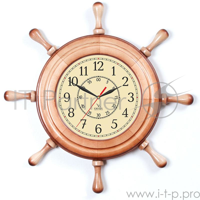 Часы Штурвал Вега Бежевая классика