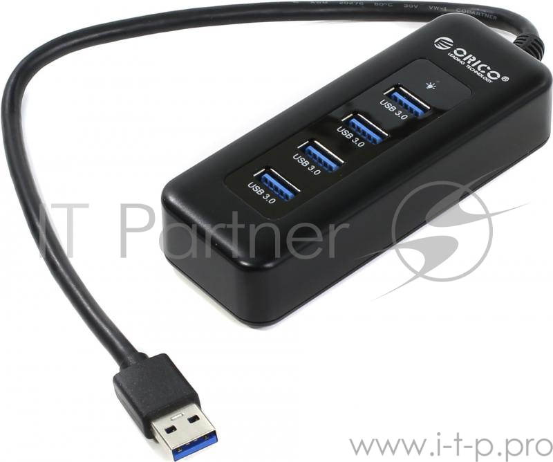 USB-концентраторы ORICO U3R1H4-BK USB-концентратор ORICO U3R1H4 (черный)