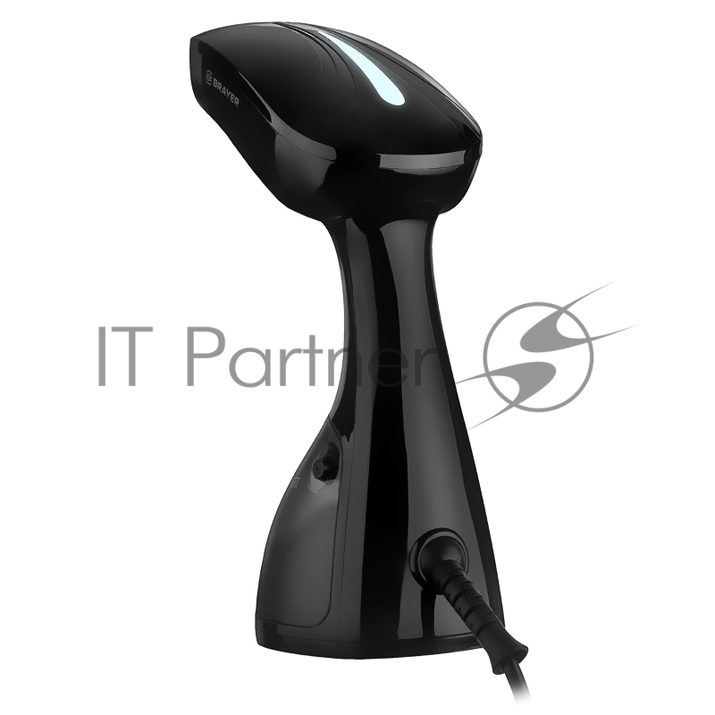 Ручной отпариватель BRAYER, 1470 Вт, пар 20 г/мин, съём.щетка, индик.вкл