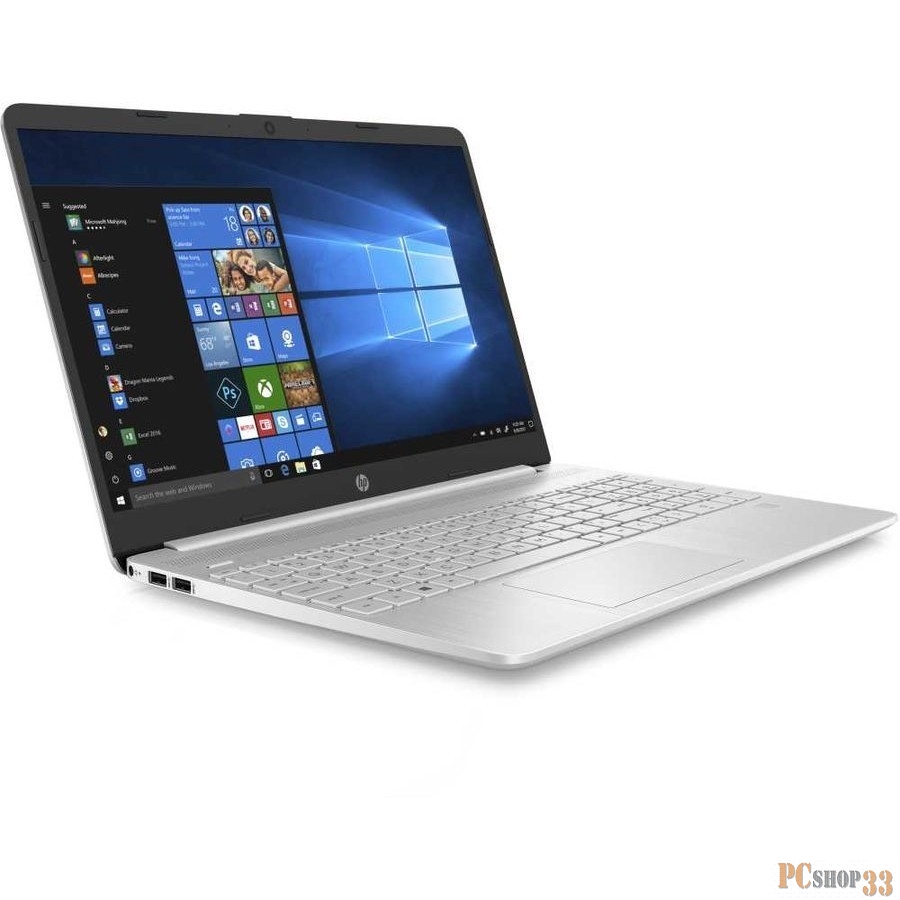Ноутбук HP 15s-eq0054ur AMD Ryzen R5-3500U/8GB/512GB SSD/noODD/15.6 FHD/Vega 8/Win10/silver