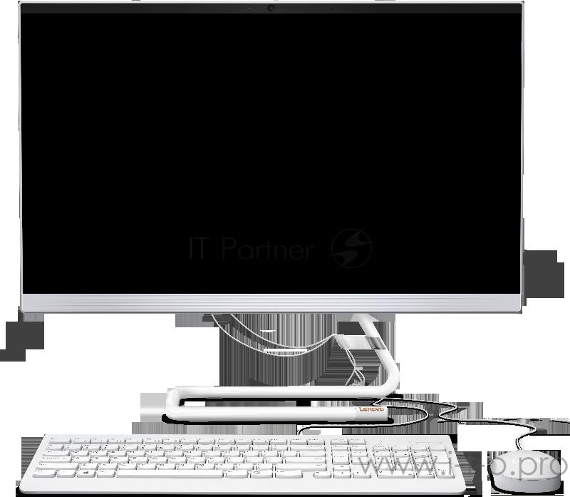 Моноблок Lenovo IdeaCentre AIO 3 24IMB05 23.8(1920x1080)/Intel Core i3 10100T(3Ghz)/8192Mb/1000+128SS UHD Graphics 630/BT/WiFi/war 1y/5.87kg/white/DOS + Клавиатура, мышь USB
