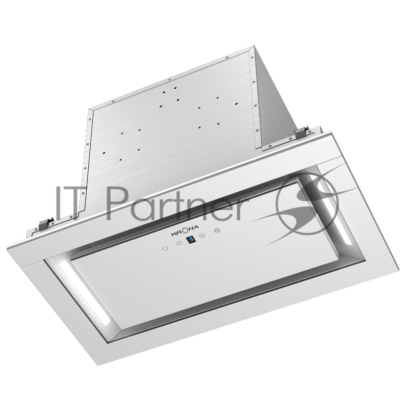 Вытяжка кухонная KRONA SELINA 600 GLASS white S белый