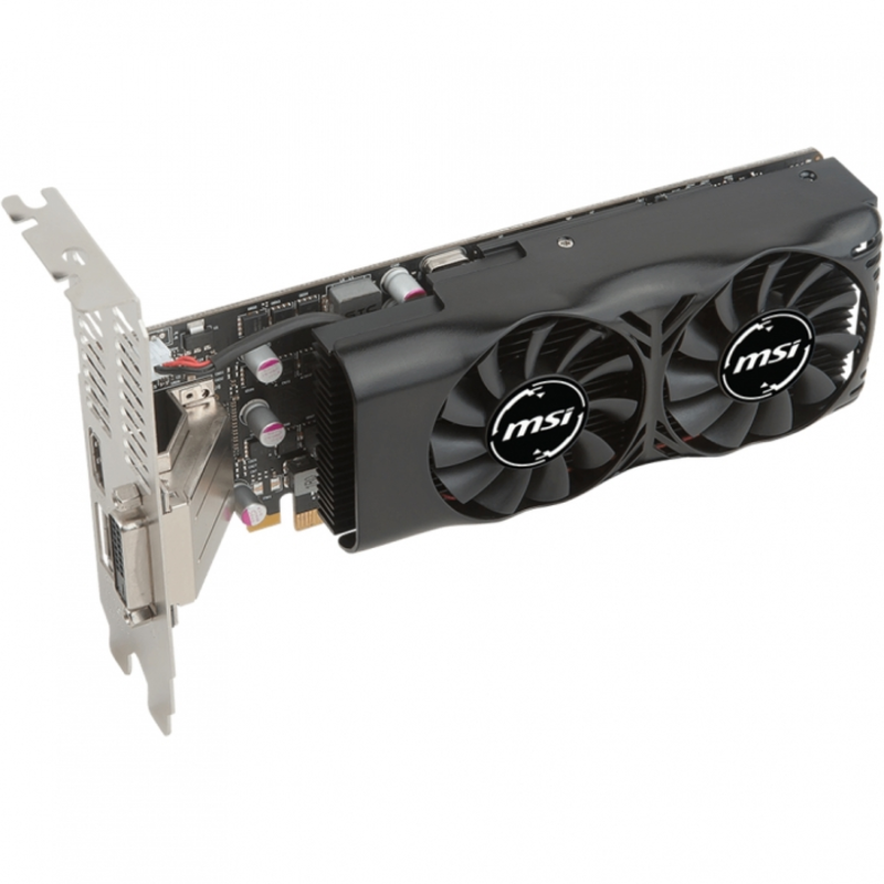 Видеокарта MSI GTX 1050 TI 4GT LP RTL nVidia GTX 1050TI 4096Mb 128bit GDDR5 1290/7008 DVIx1/HDMIx1/DPx1/HDCP low profile