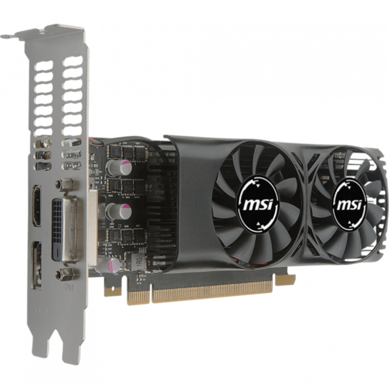 Видеокарта MSI GTX 1050 TI 4GT LP RTL nVidia GTX 1050TI 4096Mb 128bit GDDR5 1290/7008 DVIx1/HDMIx1/DPx1/HDCP low profile