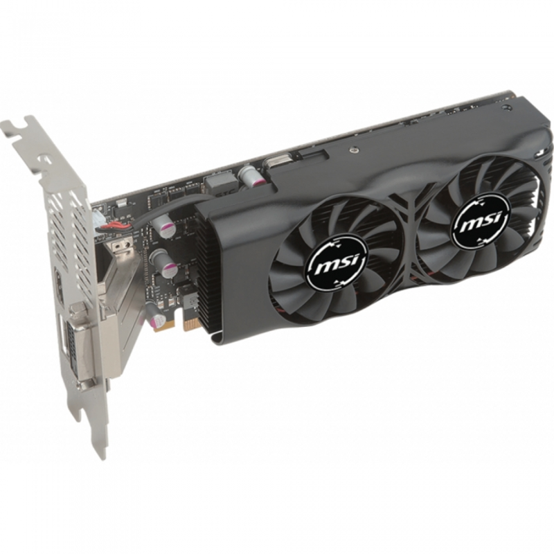 Видеокарта MSI GTX 1050 TI 4GT LP RTL nVidia GTX 1050TI 4096Mb 128bit GDDR5 1290/7008 DVIx1/HDMIx1/DPx1/HDCP low profile