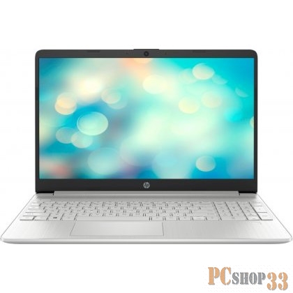 Ноутбук 15.6 IPS FHD HP 15s-fq1094ur silver (Core i7 1065G7/8Gb/512Gb SSD/noDVD/VGA int/DOS) (22Q53EA)