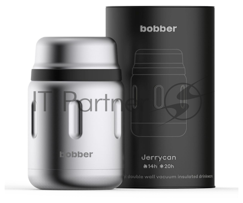 Термос Bobber Jerrycan-700 0.7л. серебристый (JERRYCAN-700/MATTE)