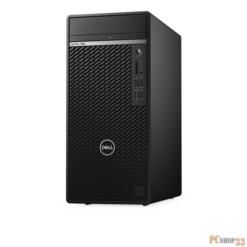 ПК Dell Optiplex 7080 Tower Core i9-10900K (3,7GHz)16GB (1x16GB) DDR4 512GB SSD NVidia RTX 2070 Super (8GB) TPM, SD 500W 3 years NBD W10 Pro