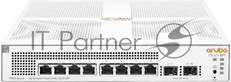 Коммутатор HPE Aruba IOn 1930 8G 2SFP 124W Switch