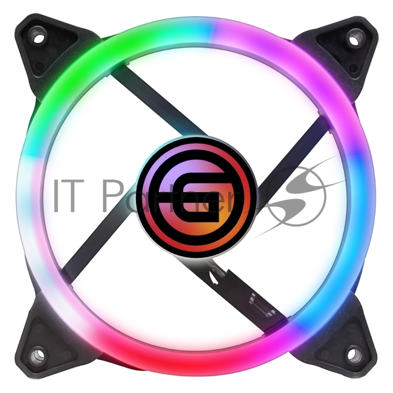 Вентилятор CASE FAN GINZZU LED 12RR4