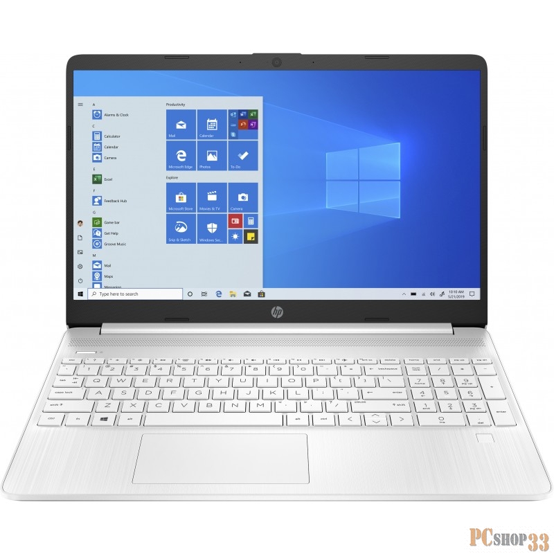 Ноутбук HP15 15s-eq1158ur 15.6 FHD, AMD Athlon-3150U, 8Gb, 256Gb SSD, no ODD, Win10, белый