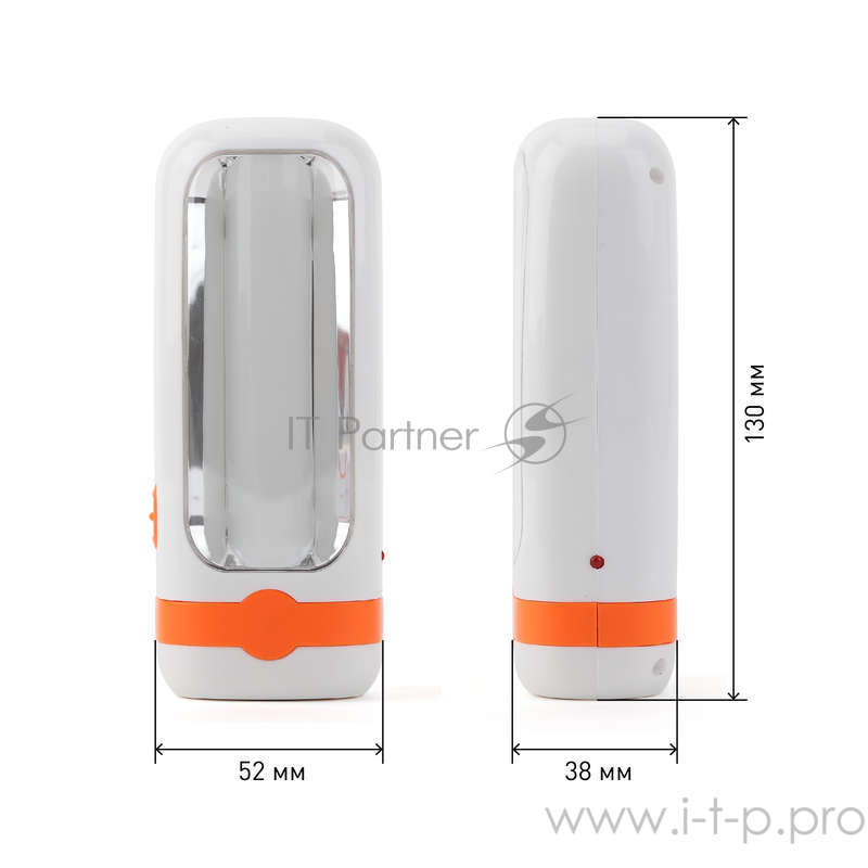 Фонари ЭРА Б0025642 Фонарь Аккумуляторный KA10S {10 SMD + 1Вт светодиод, 2 режима работы аккумулятор 4V 900mAh, ЗУ 220V}
