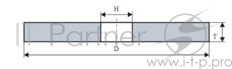 Круг шлифовальный 1 150 Х 20 Х 32 25А 60 O,P,Q (25СТ)