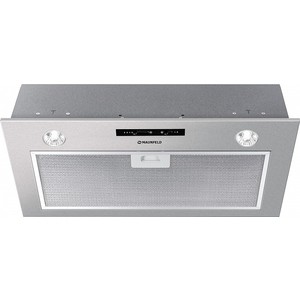 Вытяжка встраиваемая Maunfeld Crosby Light C 50 нержавеющая сталь управление: ползунковое (1 мотор)