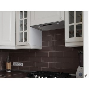 Вытяжка встраиваемая Maunfeld Crosby Light C 50 нержавеющая сталь управление: ползунковое (1 мотор)