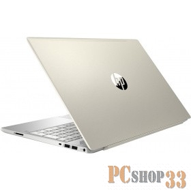 Ноутбук HP Pavilion 15-cs0042ur 15.6(1920x1080)/Intel Core i3 8130U(2.2Ghz)/4096Mb/1TB HDD + 16GB M2 PCIe OptaneGb/noDVD/Int:Intel HD Graphics/war 1y/Pale gold/W10