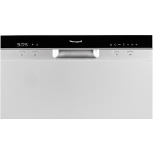 Посудомоечная машина Weissgauff TDW 4006 S серебристый/черный (компактная)