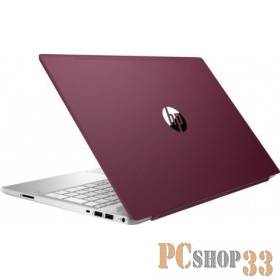 Ноутбук HP Pavilion 15-cs0041ur 15.6(1920x1080)/Intel Core i3 8130U(2.2Ghz)/4096Mb/1TB HDD + 16GB M2 PCIe OptaneGb/noDVD/Int:Intel HD Graphics/war 1y/Velvet Burgundy/W10