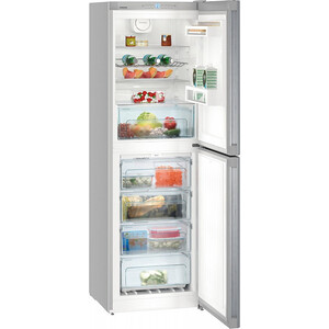 Холодильник LIEBHERR CNel 4213-23 001 Отдельно стоящий холодильник-морозильник Расположение морозильной камеры: нижнее Общий объем брутто/нетто, л: 328/294, Класс энергопотребления: A++, Расход электроэнергии, кВтч/год: 245, Время сохранения холода,