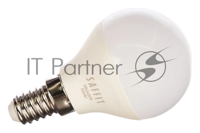 Лампа светодиодная SBG4509 9W 4000K 230V E14 G45 | 55081 | SAFFIT