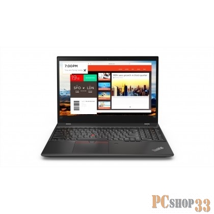 Ноутбук Lenovo ThinkPad T580 20L90023RT black 15.6
