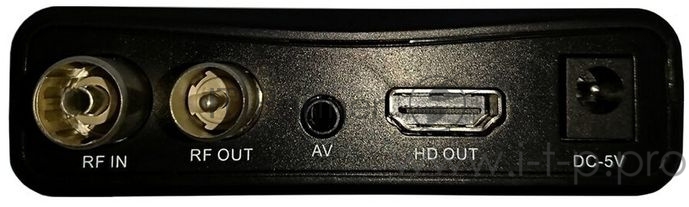 Ресивер DVB-T2 Cadena CDT-100 (TC) черный