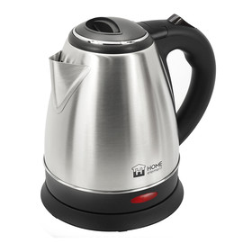 Чайник HOME ELEMENT HE-KT165 черный/сталь, 1800 Вт. 1,7 л.