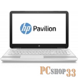 Ноутбук HP Pavilion 15-au125ur Core i3 7100U/4Gb/1Tb/DVD-RW/Intel HD Graphics 620/15.6/HD (1366x768)/Windows 10 64/white/WiFi/BT/Cam