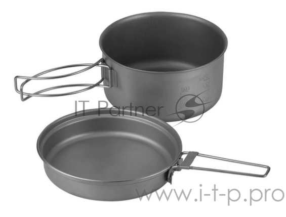 Набор кастрюль AceCamp 1321 серый титан