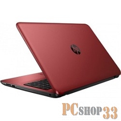 Ноутбук HP 15-ba507ur E2 7110/4Gb/500Gb/AMD Radeon R2/15.6/HD (1366x768)/Windows 10 64/red/WiFi/BT/Cam/2550mAh