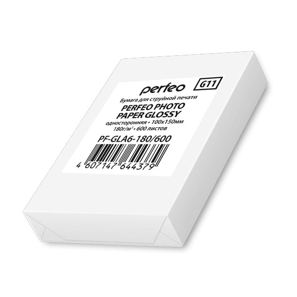 фотобумага Perfeo PF-MTA6-180/600 Бумага Perfeo матовая 600л, 10х15 180 г/м2 (M07)