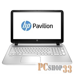 Ноутбук HP Pavilion 15-p210ur <L1S90EA> AMD QuadCore A10-5745M (2.1)/8G/1T/15.6HD/AMD R7 M260 2G/DVD-SM/BT/Win8.1 (Snow white)