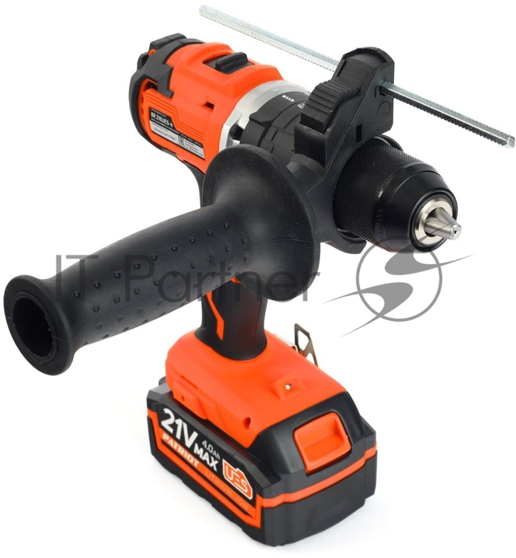 Дрель-шуруповерт аккумуляторная PATRIOT BR 216UES-h две батареи Li-ion, УДАР, бесщеточный двигатель, патрон 13мм, большой кейс, зарядка за 1 час, комплект бит и сверл, UES